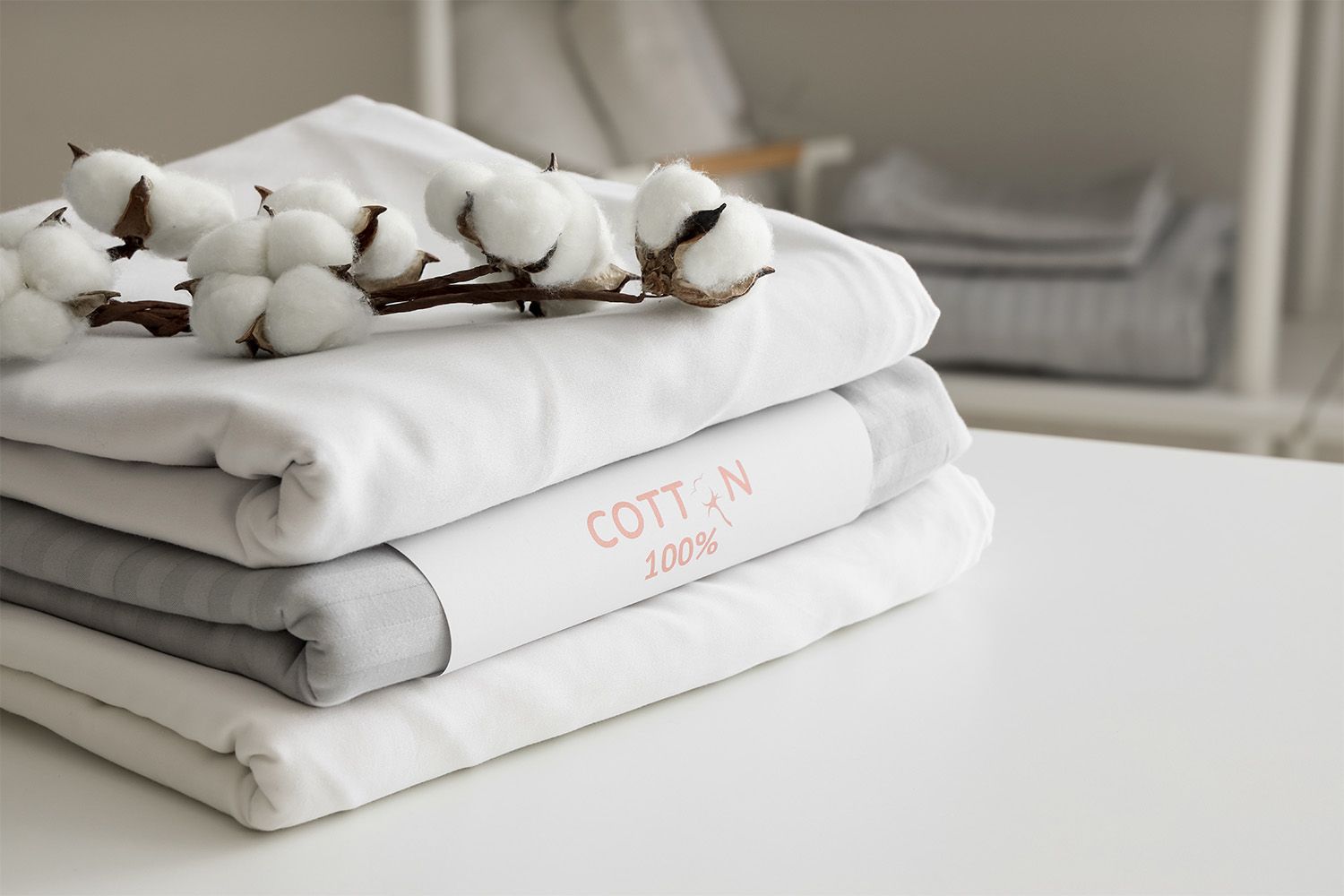 Lakan som är 100% ull.