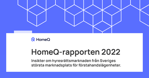 Försättsblad till HomeQ-rapporten 2022